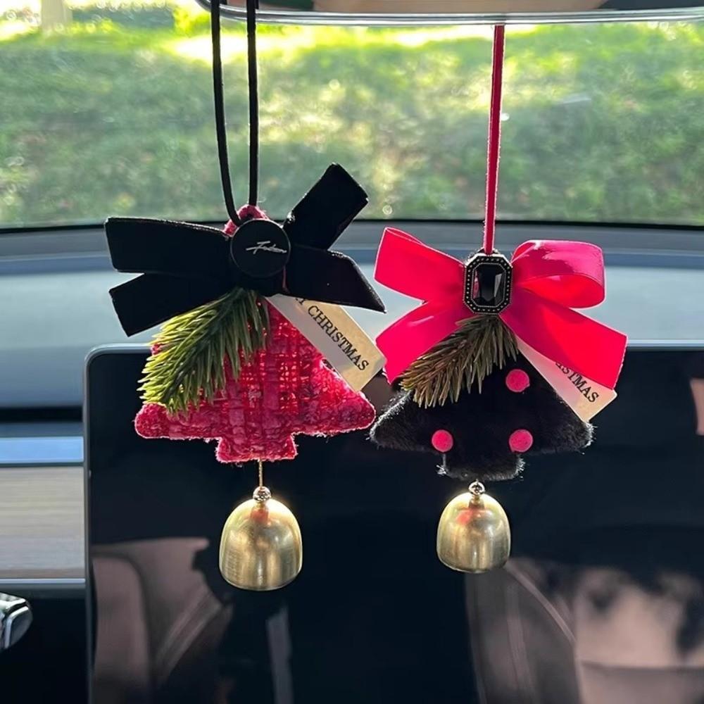 Lucky New Year Hanging Pendants Bell Car Decorative Pendant Christmas Tree Ornaments Small Gift