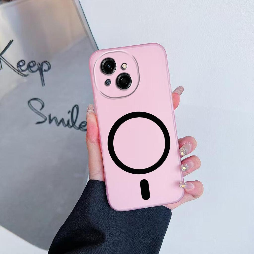 Case for TECNO SPARK GO 1S,1,2025,TECNO POP 9 4G Premium Magnetic Matte Phone Casing Protection Cover