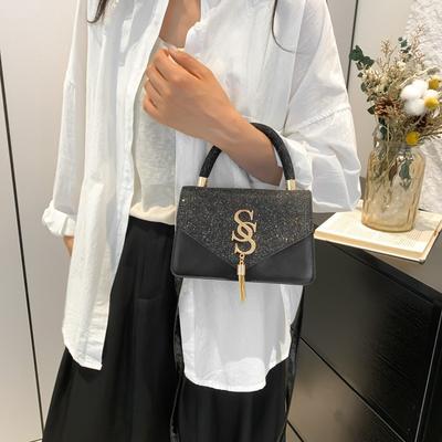 New Fashionable Retro Underarm Small Square Bag Single Shoulder Simple Summer Messenger Bag Solid Color Women's Bag