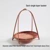Handmade Bamboo Woven Picking & Storage Basket