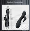 Králičí vibrátor pro ženy Výkonný bod G Stimulátor ženského klitorisu Vagina Masáž bradavek Dildo Tichá erotická hračka pro dospělé