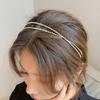 Cubic Bead Double Strap Stylish Headband BLH39