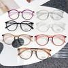 Retro Reading Glasses Ultra-Light Plain Artifact Old Man Mirror High Definition Anti-Blue Light Old Light Glasses