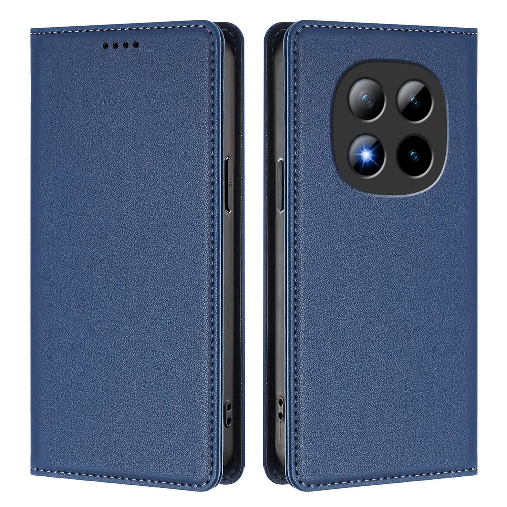 Für Xiaomi Poco M8 Pro 5G/Redmi Note 15 Pro+ 5G (Global) Leder Geldbörse Hülle Magnetverschluss RFID-Blockierung Handyhülle