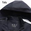 Ya Lu Men's Hooded Business Casual Jacket