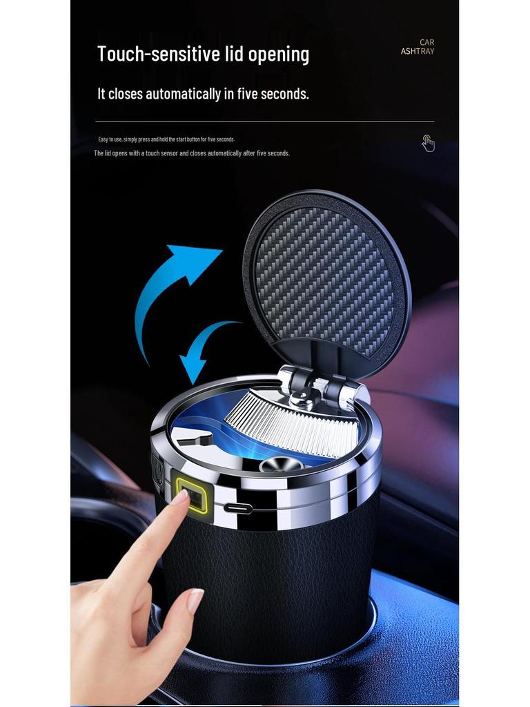 Buick GL8 Luxing Smart Car Ashtray for Kaiyue, Angkewei PLUS, Junwei E5, Weilang PRO