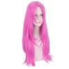 70 cm Jojo's Bizarre Adventure Golden Wind Diavolo Rosa lange hitzebeständige Kunsthaar-Perücke, Anime-Cosplay-Kostüm-Perücken