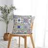 Talavera Decor Mexican Tile Pillowcase Soft Polyester Cushion Cover Decorative Tiles Mexican Pillow Case Cover Chair