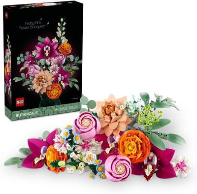 Конструктор LEGO Botanicals 10342 Красивый Букет Розовых Цветов