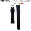 [Seiko] Watch Band, 18mm, Genuine Leather Strap, Men's, with Care Instructions (Black)
