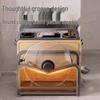 Modern Gun Gray Kitchen Organizer Rack