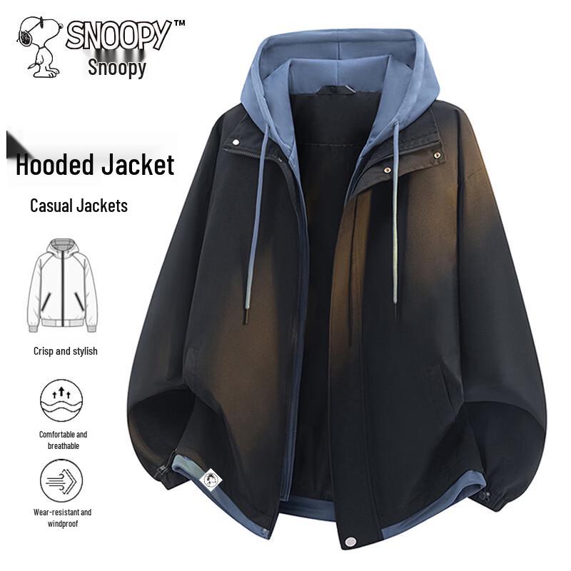 Snoopy American-Style Casual Hooded Jacket