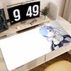 Mouse Pad Ram And Rem large keyboard mouse desk pad nonslip rubber gaming mouse pad laptop mouse carpet