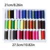 39 Spools of Embroidery Thread 109Yards Per Spool Sewing Thread for Hand Stitching Sewing Machine Needlework Craft