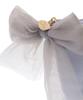 de Pouches and drawstring bags EC exclusive rhinestone pouch for grayish blue [Maison Fleur] women,