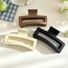 Extra Large 13cm Square Shark Hair Clip for Voluminous Hairstyles