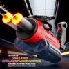 Voice Control Water Gun Automatic Electric Pistol Large-capacity Backpack Watergun Outdoor Beach Games for Adult Kids Children