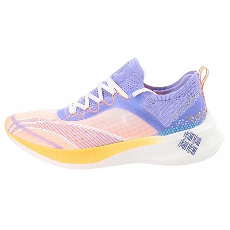 (WMNS) Li-Ning FeiDian Challenger White Bluepurple Women s ARMS014-2 EU 36⅓