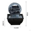 Flowing Water Adornments Handcrafted USA Feature Colorful Drawing Waterfall Fountain