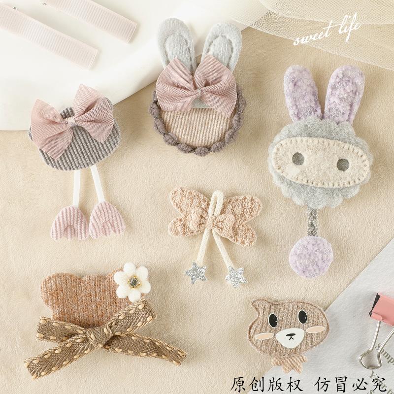 Hair Accessories Accessories Socks Shoes And Hats Decorative Accessories Bow Hairpin Accessories Brooch Embroidery Handmade Diy Label Cloth Sticker