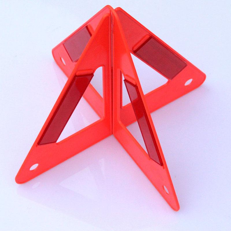 Car Triangle Warning Sign High-Speed Accident Breakdown Roadblock Reflective Sign Tripod Insurance Gift