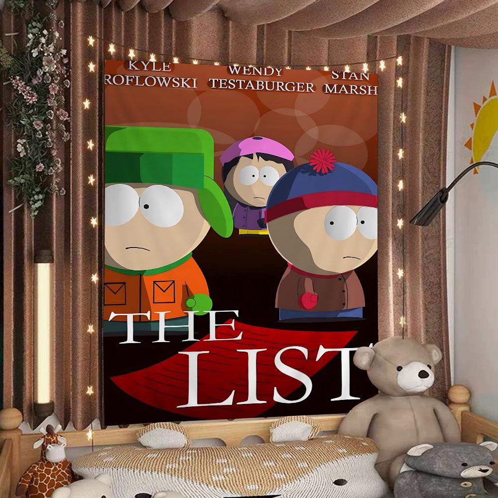 CartoonSouthparkS Cartoon Tapestry Wall Hanging Decoration Household Home Decor