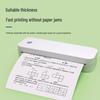 Portable A4 Thermal Paper 210mm: Quick-Dry, High-Definition Printing, 4 Rolls for Error Correction