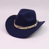 New European and American Western Cowboy Hat Accessory Hat Belt DIY Men's and Women's Hats Tibetan Riding Hat Jazz Hat