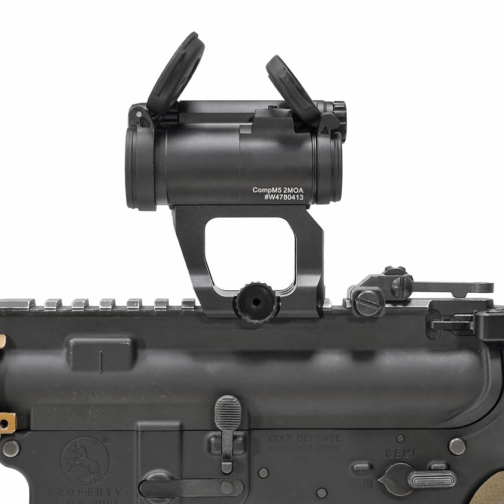 [Military Garage] Evolution Gear COMP M5 Red Dot Sight & 20mm Rail Scalar Type 1.93" High Mount Replica Set