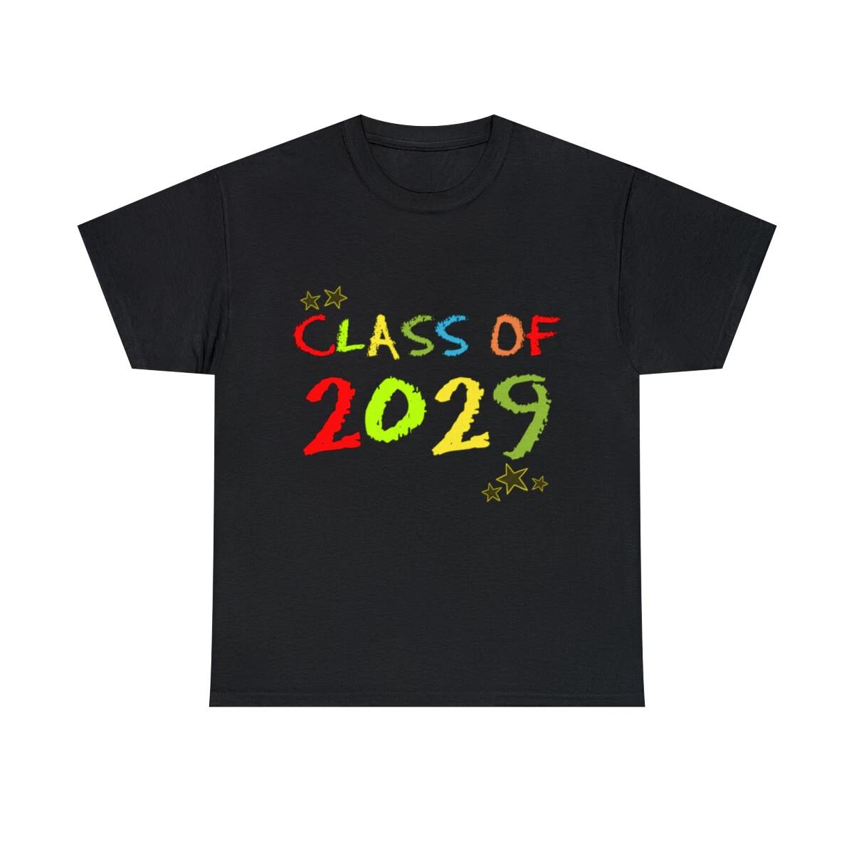 Class Of 2029 Graphic Tee Shirt, S-5XL 2XL