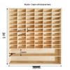 Diecast Car Model Display Rack for Tomica & Hot Wheels - Wall-Mounted Storage Cabinet for Toy Cars