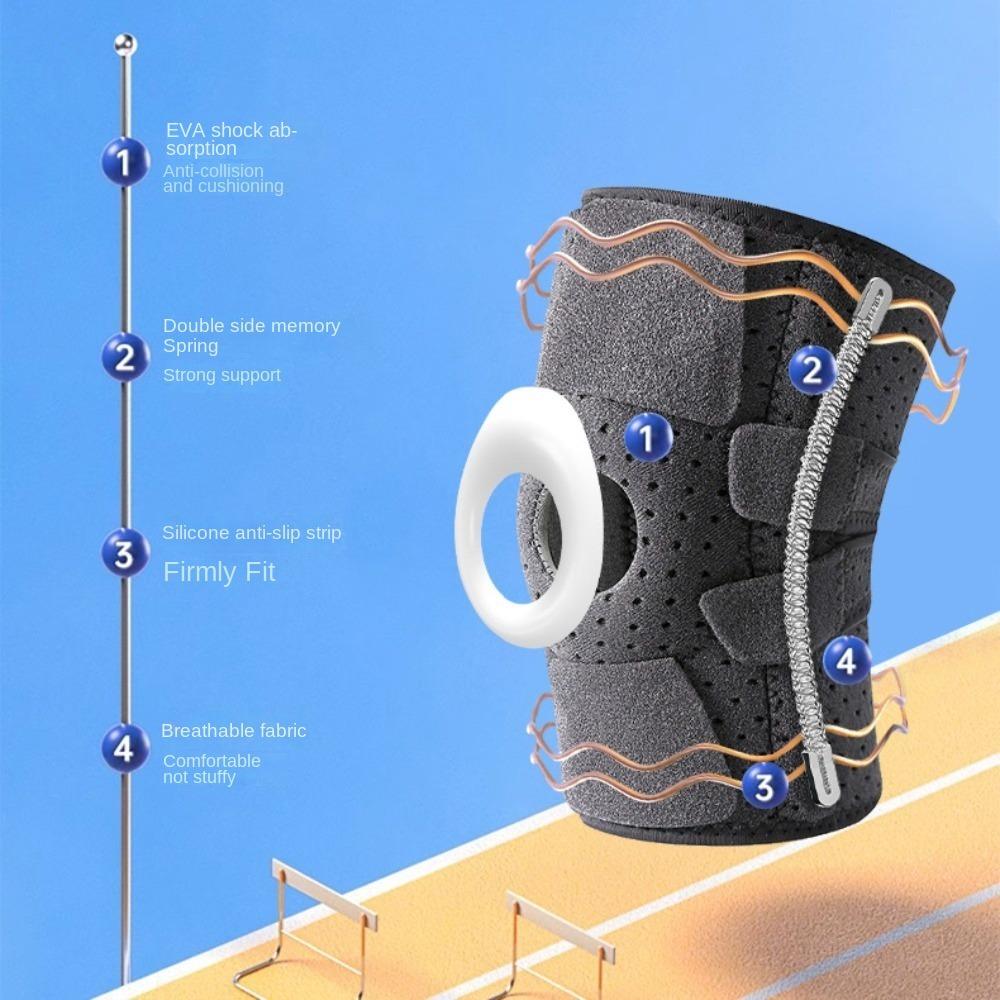 Protection Child Knee Pads Adjustable Sports Knee Brace Professional Patella Protect Band  Tennis