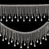 Tassel Water Drop Rhinestone Chain for DIY Wedding and Evening Gowns