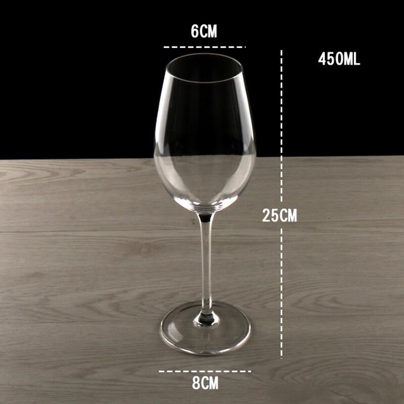 Handmade Crystal Red Wine Goblet Gift Set