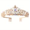 Crystal Crown Tiara With Comb Rhinestone Prom Diadem Headband For Women Bridal Wedding Hair Accessories Jewelry Tiara And Crowns