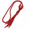Long Tassel Crystal Beaded Necklace All Glass Crystals Necklace  European Style Collocation