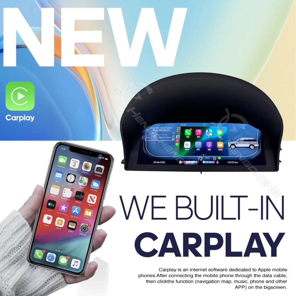 Carplay For Land Rover Range Rover V8 L322 2005-2010 Cockpit Virtual Instruments Digital Cluster Dashboard