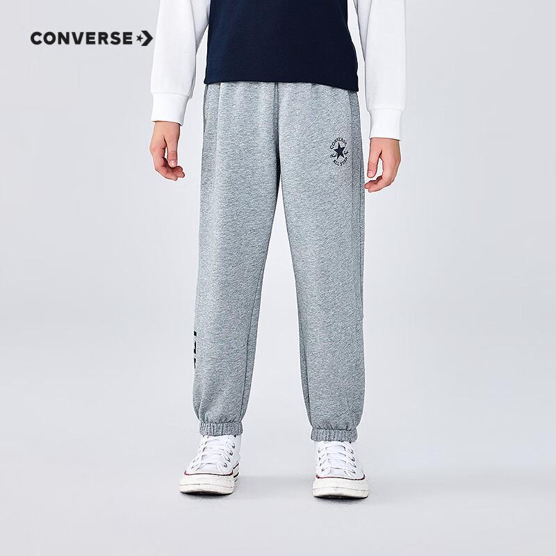 

Converse Kids Cotton Letter Print Casual Jogger Pants XL