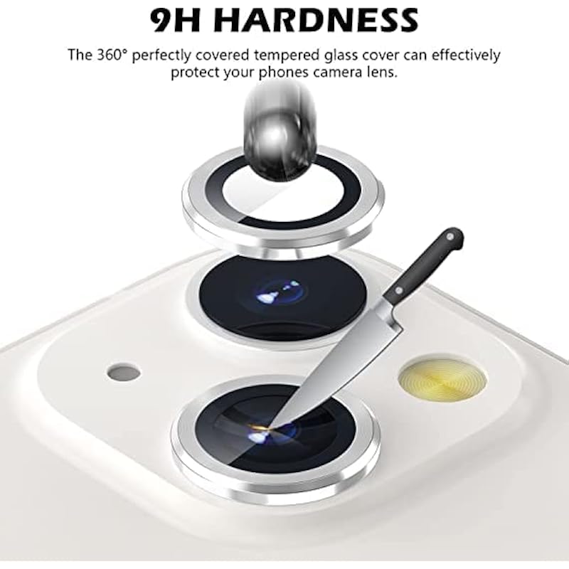 

Gadgetbite Orbix Camera Lens Protector For Iphone 13 6.1& Iphone 13 Mini 5.4, Tempered Glass Camera Lens Protector Tempe 1313 серебряный