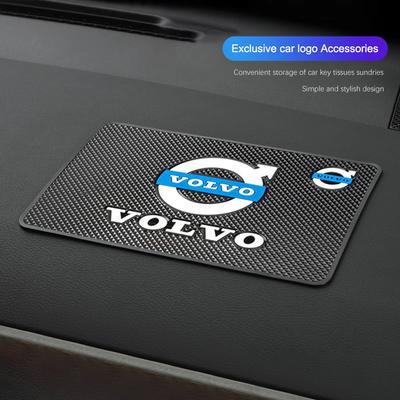 AAKC1 1Pcs PVC Silicone Car Dashboard Non-Slip Mat Anti-Slip Pad For Xc60 Xc90 V40 V60 S60 V50 V90 S80 C40 XC40 V70 XC70 Rdesign