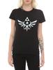 The Legend Of Zelda Juniors Triumphierendes Triforce-Emblem Schwarzes Shirt
