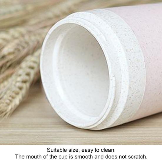 300ml cestovní hrnek vakuově izolovaná dvouvrstvá plastová dětská bezpečnostní láhev na vodu venkovní