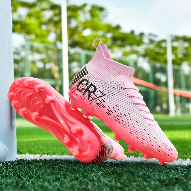 Pánské fotbalové kopačky TF/FG Sportovní kolíkové společenské kopačky Dětské trávnaté halové venkovní tréninkové protiskluzové dětské fotbalové boty