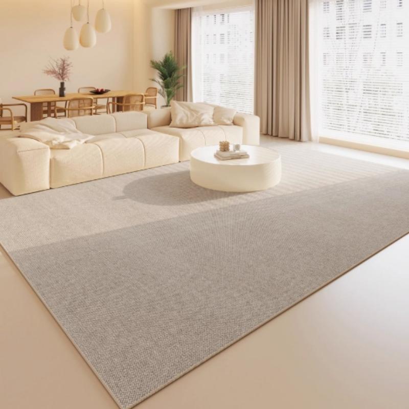 Light Luxury Advanced Living Room Carpet Nordic Modern Large Size Sofa Coffee Table Rug Simple Home Decor Bedroom Bedside Mat