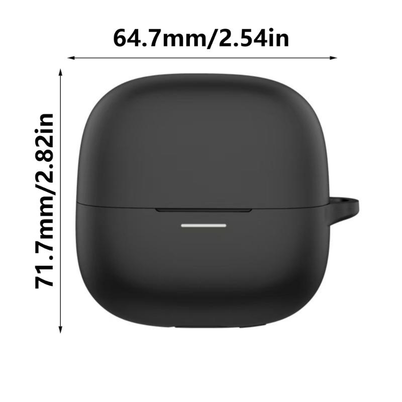 Full Body Silicone Protections Case For Buds 6Pro Wireless Earbuds Shell Durability Covers Sleeve With Carabiner