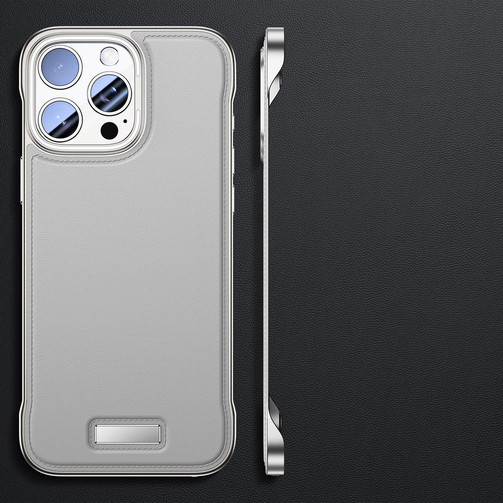 Custodia Protettiva Sottile In Pelle Per IPhone 15 / IPhone 15 Pro / IPhone 16 Pro Max / Compatibile Con MagSafe / Antiscivolo E Antigraffio - Italia - Foto 8