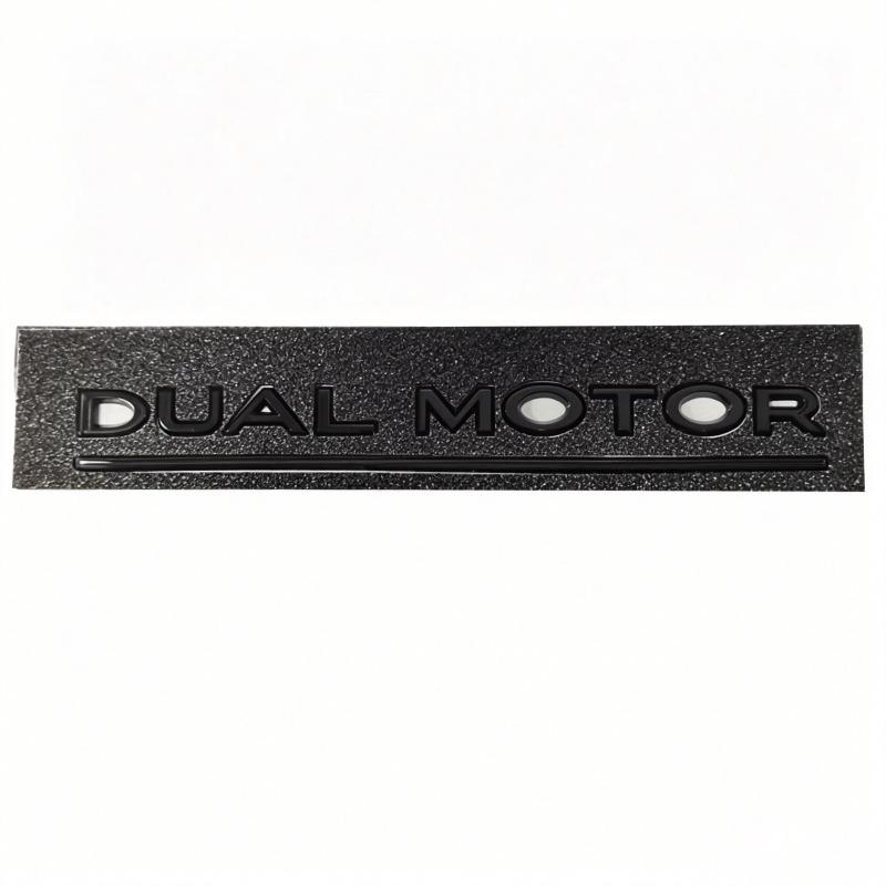 Applicable Model3 Modified Car Sticker Performance Dual Motor Tail Label DUAL MOTOR English Alphabet Car Logo