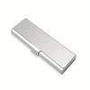1 PC Metal Aluminum Pencil Case Costom Logo Student Stationery Box Pen Box Pencil Case Gift Box Metal Pencil Box