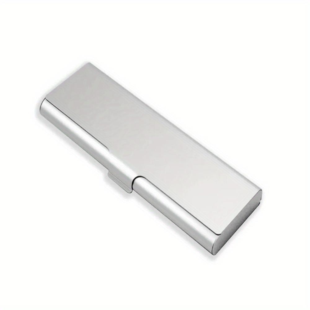 1 PC Metal Aluminum Pencil Case Costom Logo Student Stationery Box Pen Box Pencil Case Gift Box Metal Pencil Box