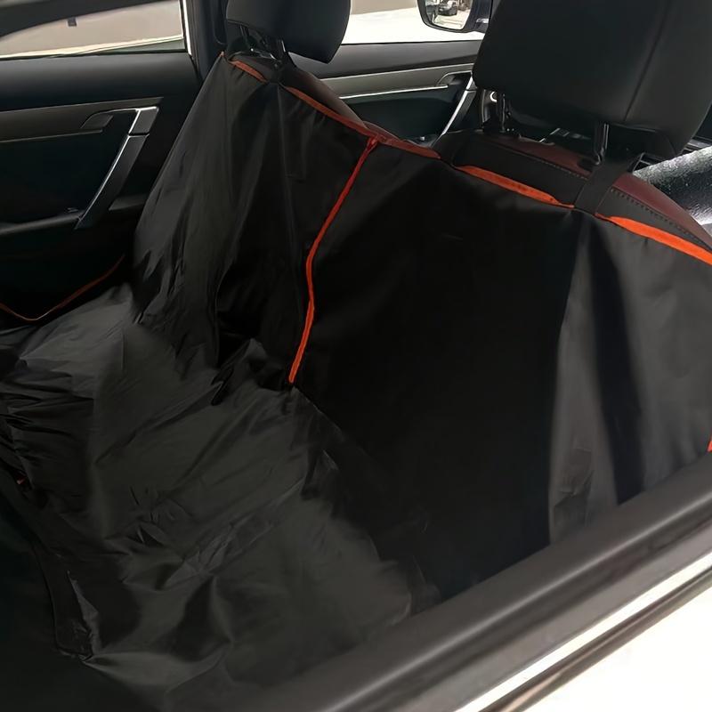 Skládací potah na autosedačku pro domácí mazlíčky - Odolný polyester, Protiskluzový, Vodotěsný houpací síť pro psy na zadní sedadlo, Snadno se čistí, Potah na autosedačku pro psy